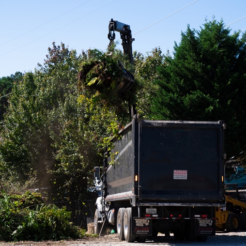 Grapple Truck Services | ArborForce Tree Services