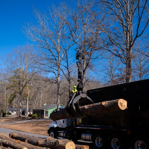 Grapple Truck Services | ArborForce Tree Services